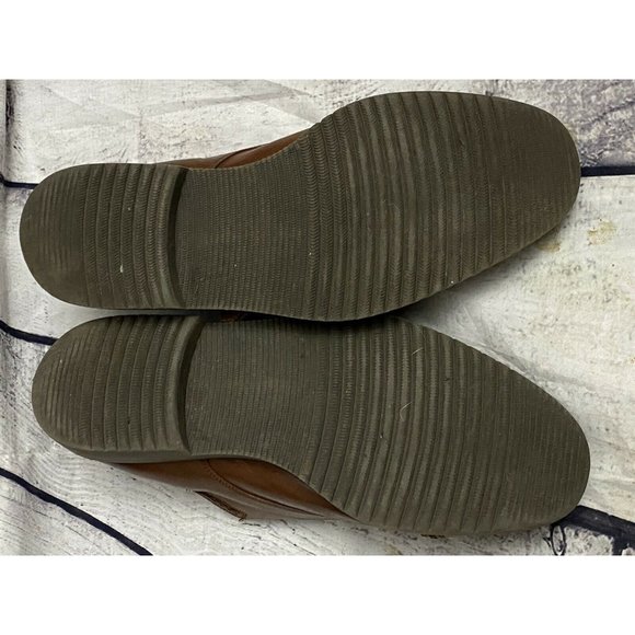 JONATHAN RICHARDS MEN'S BROWN GENUINE DOUBLE MONK STRAP DRESS SHOES SZ 10.5 D - Picture 7 of 9